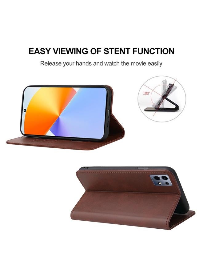 Zaboon Case For Infinix Note 30 VIP Magnetic Closure Leather Phone Case - Image 4