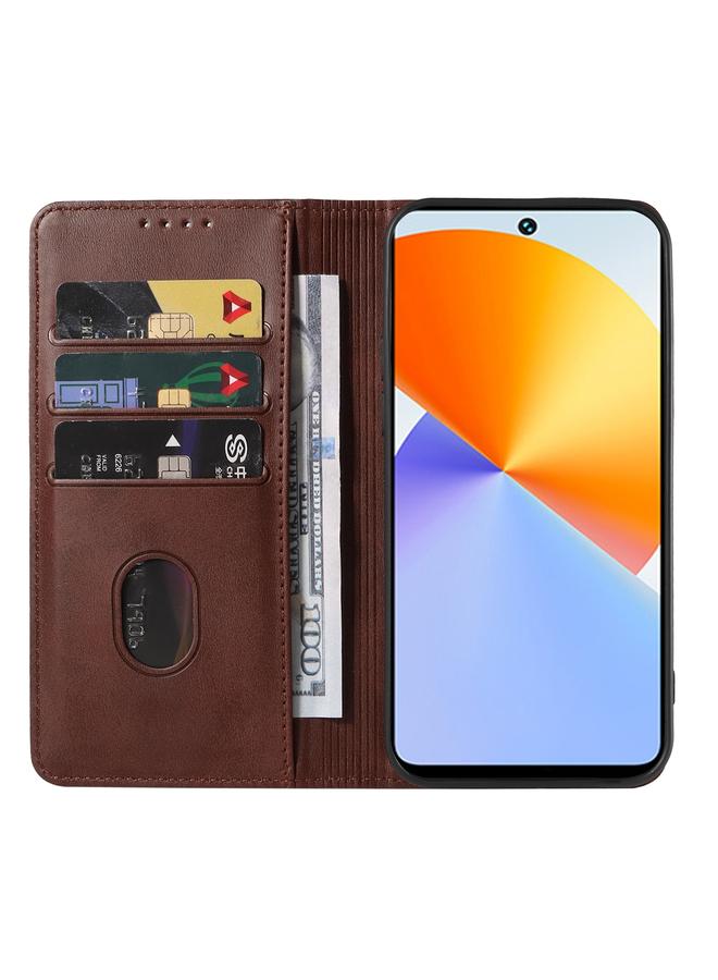 Zaboon Case For Infinix Note 30 VIP Magnetic Closure Leather Phone Case - Image 3