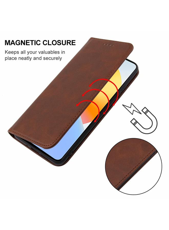 Zaboon Case For Infinix Note 30 VIP Magnetic Closure Leather Phone Case - Image 5