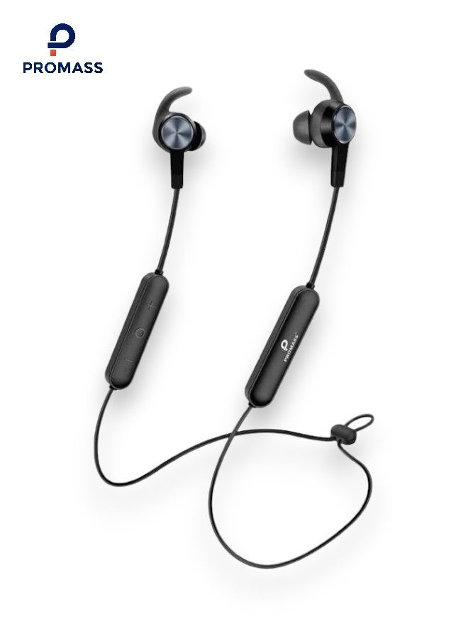 بروماس سماعات اذن بلوتوث رياضية خفيفة الوزن من Promass مفتوحة الاذن مع ميكروفون، سماعات اذن لاسلكية مقاومة للماء والعرق للجري وركوب الدراجات والقيادة والتمارين الرياضية متوافقة مع جميع الجوالات مثل ايفون جالكسي هواوي وغيرها - Image 1