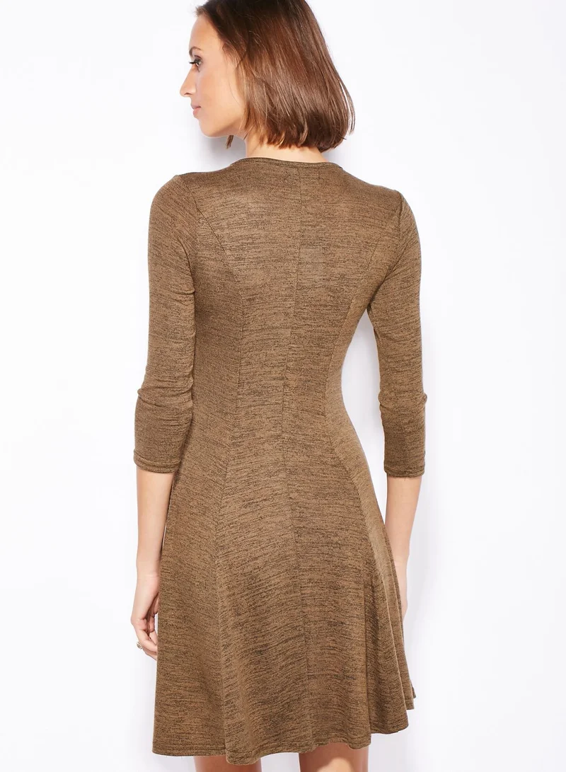 NEW LOOK Zip Swing Dress