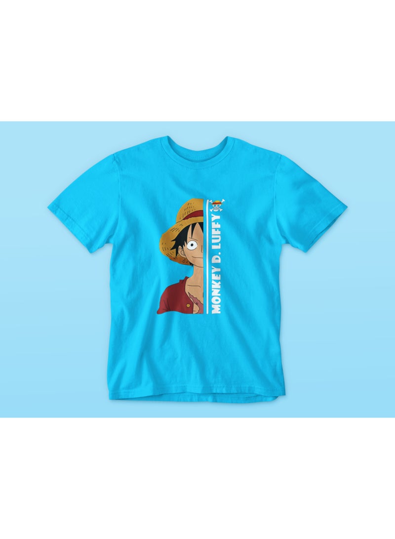 ZOOM One Piece Luffy Adventure Graphic T-Shirt for Kids and Teens