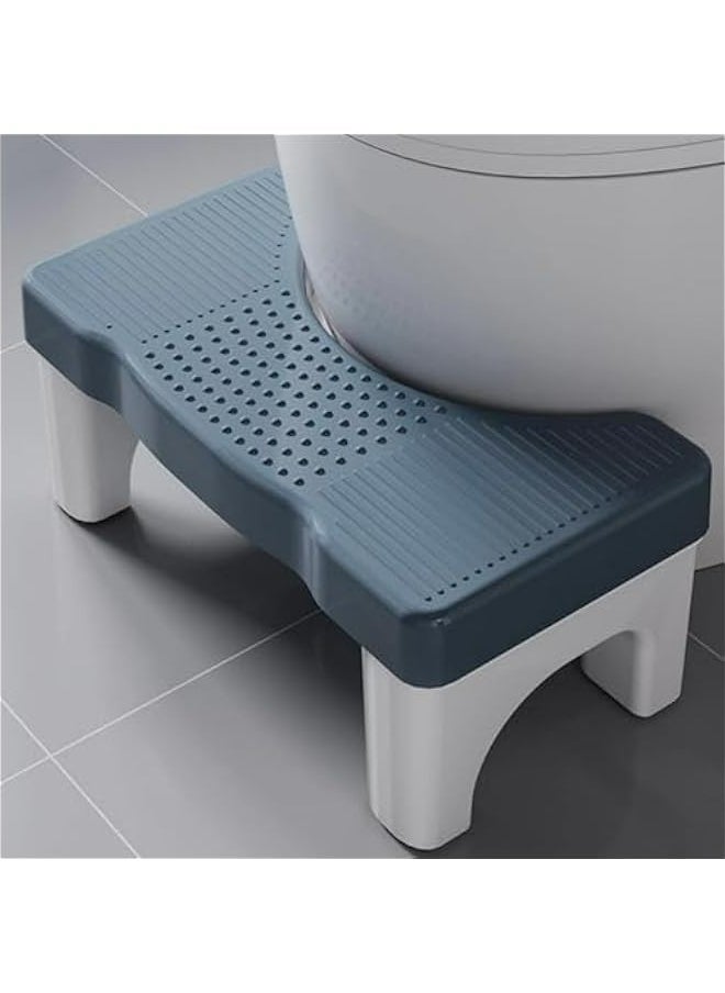 Generic Toilet Stool for Adults and Kids, Sturdy Plastic Step for Bathroom, Portable Potty Squat Aid, Easy to Clean - US Patented  - Image 1