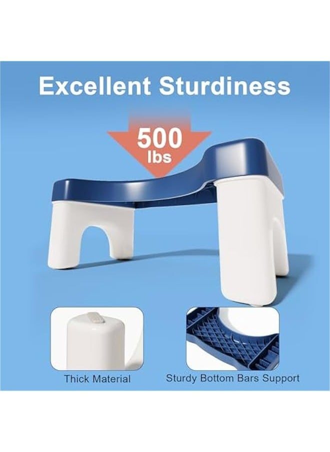 Generic Toilet Stool for Adults and Kids, Sturdy Plastic Step for Bathroom, Portable Potty Squat Aid, Easy to Clean - US Patented  - Image 3