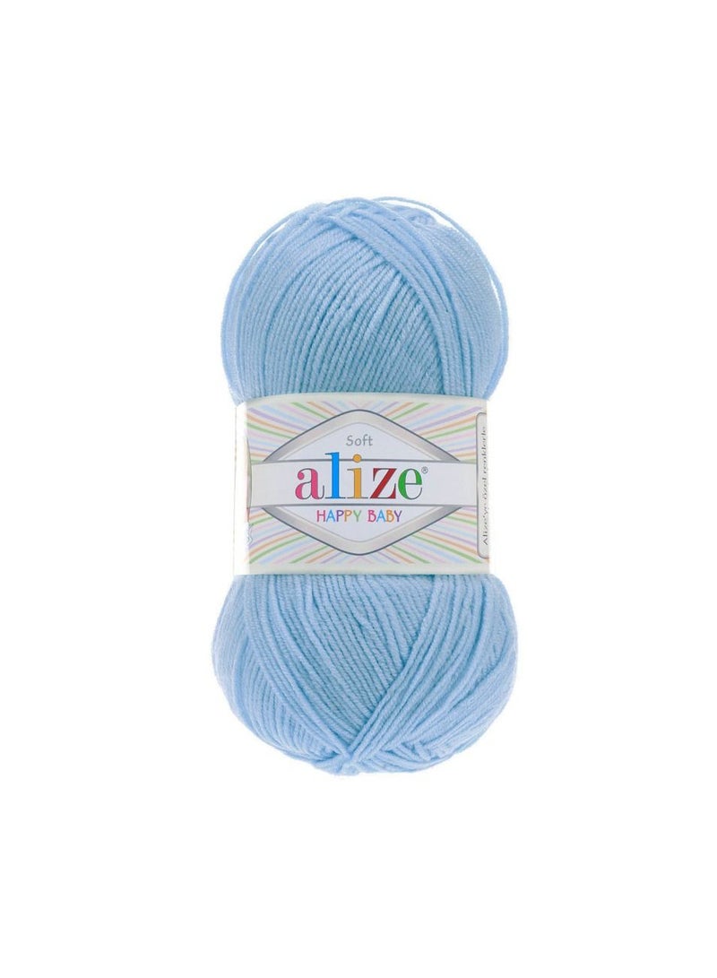 ALIZE Happy Baby Acrylic Yarn 218 Baby Blue