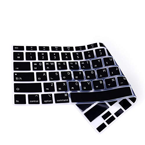 WYGCH Korean Language Keyboard Cover A2179 Silicone Protective Skin Keyboard Protector for MacBook Air 13 inch with Touch ID A2337 M1 Chip US Layout - Image 5