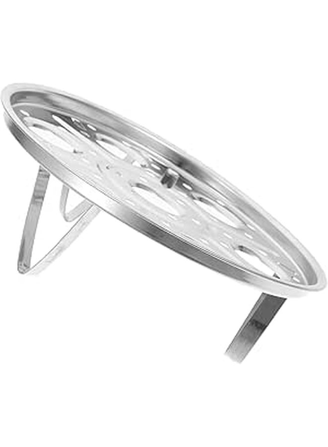 Stainless Steel Egg Steamer Rack Versatile Tripod Steamer Kitchen Tray - Image 1