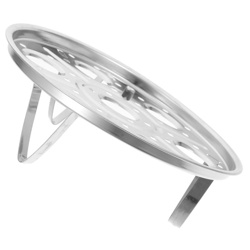 Stainless Steel Egg Steamer Rack Versatile Tripod Steamer Kitchen Tray - Image 2