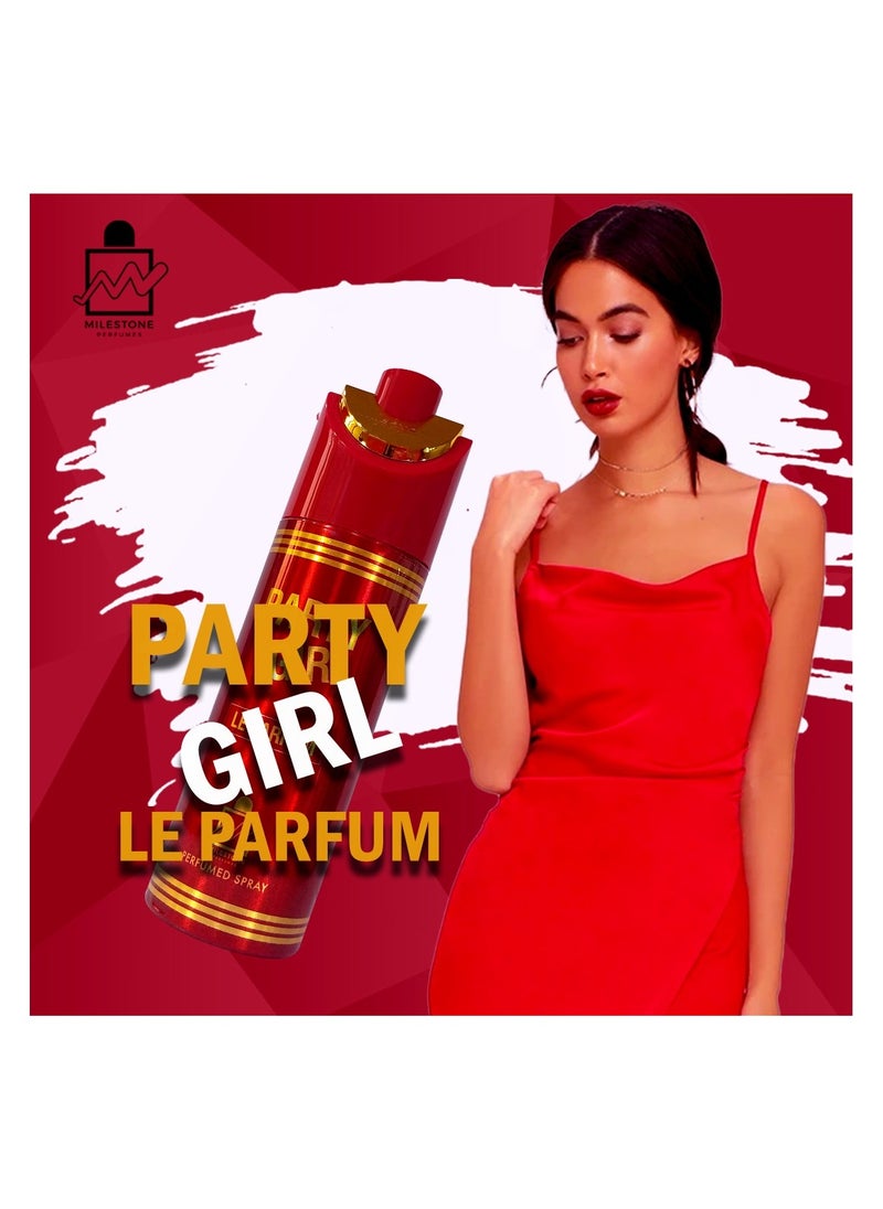 Milestone Party Girl lParfum For women Perfumed Spray 200ml  - Image 2