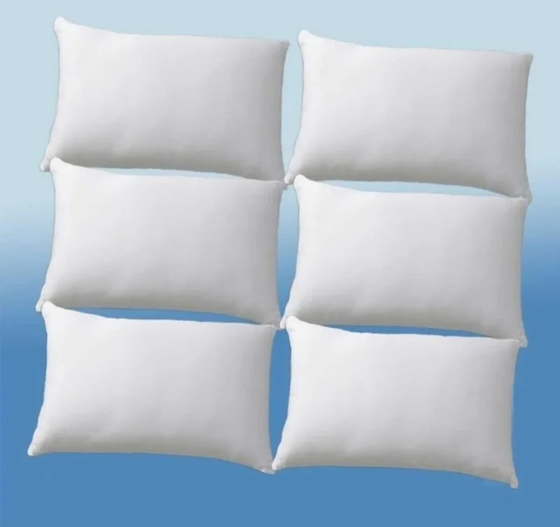 TOTEM 6 Piece Cotton Hidden Zipper Pillowcase 50 x 70 cm
