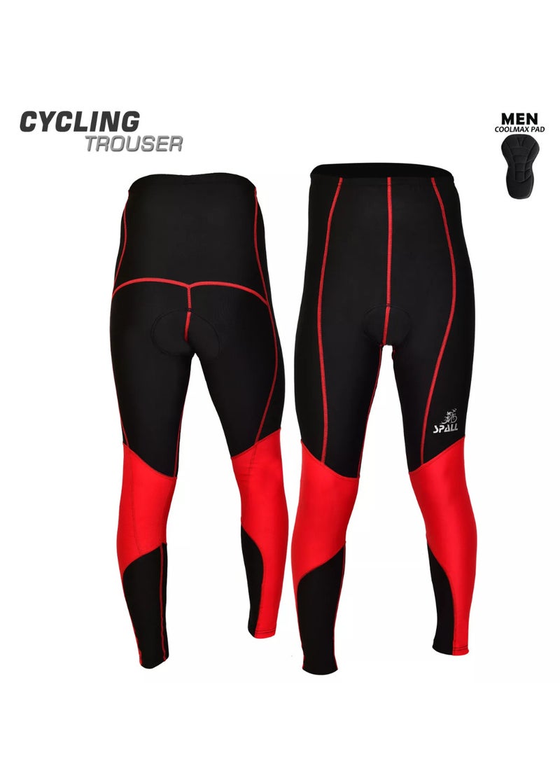 سبال سروال سبال طويل لركوب الدراجات بنطلون لركوب الدراجة سروال ضيق ليجن مع 4D إسفنجي مبطن - Image 1