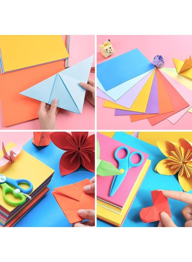 PARTNER 10- Color Paper 100 A4 Sheets for Decorating Drawing Origami DIY Arts and Crafts  - Image 2