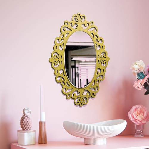 SpecialYou.in Special You Wall Mirror for Living Room with MDF Frame | Mirror for Bathroom | Aesthetic Room Decor Items | Aesthetic Mirror for Bedroom | Room Decor Items for Bedroom Aesthetic - Image 1