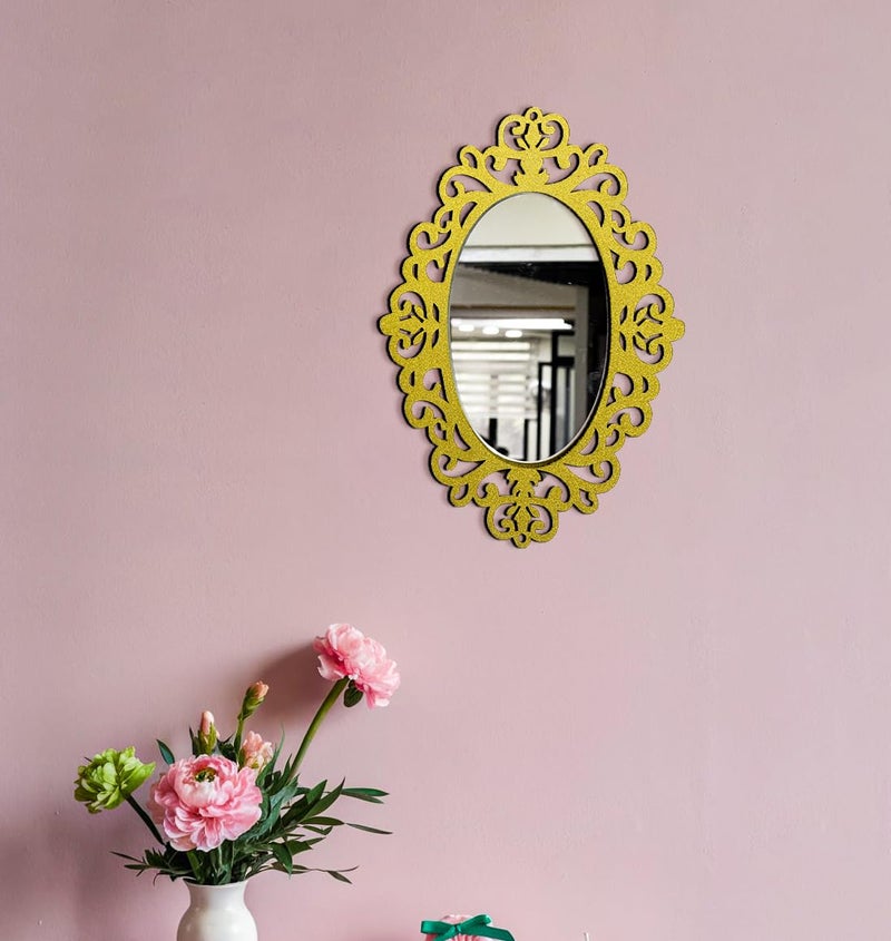 SpecialYou.in Special You Wall Mirror for Living Room with MDF Frame | Mirror for Bathroom | Aesthetic Room Decor Items | Aesthetic Mirror for Bedroom | Room Decor Items for Bedroom Aesthetic - Image 4