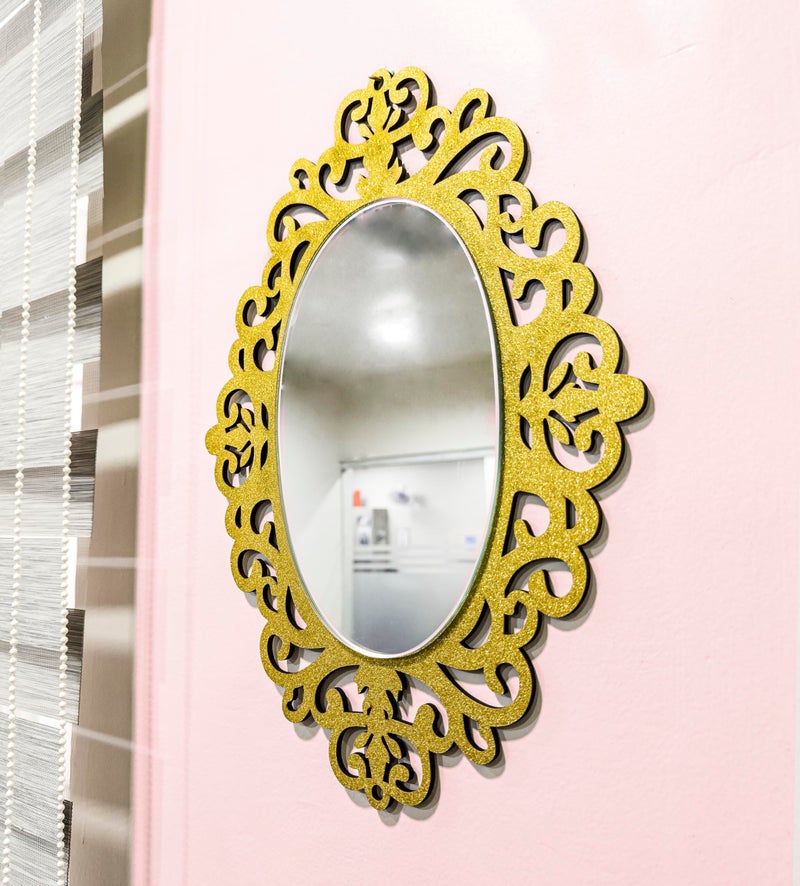 SpecialYou.in Special You Wall Mirror for Living Room with MDF Frame | Mirror for Bathroom | Aesthetic Room Decor Items | Aesthetic Mirror for Bedroom | Room Decor Items for Bedroom Aesthetic - Image 3