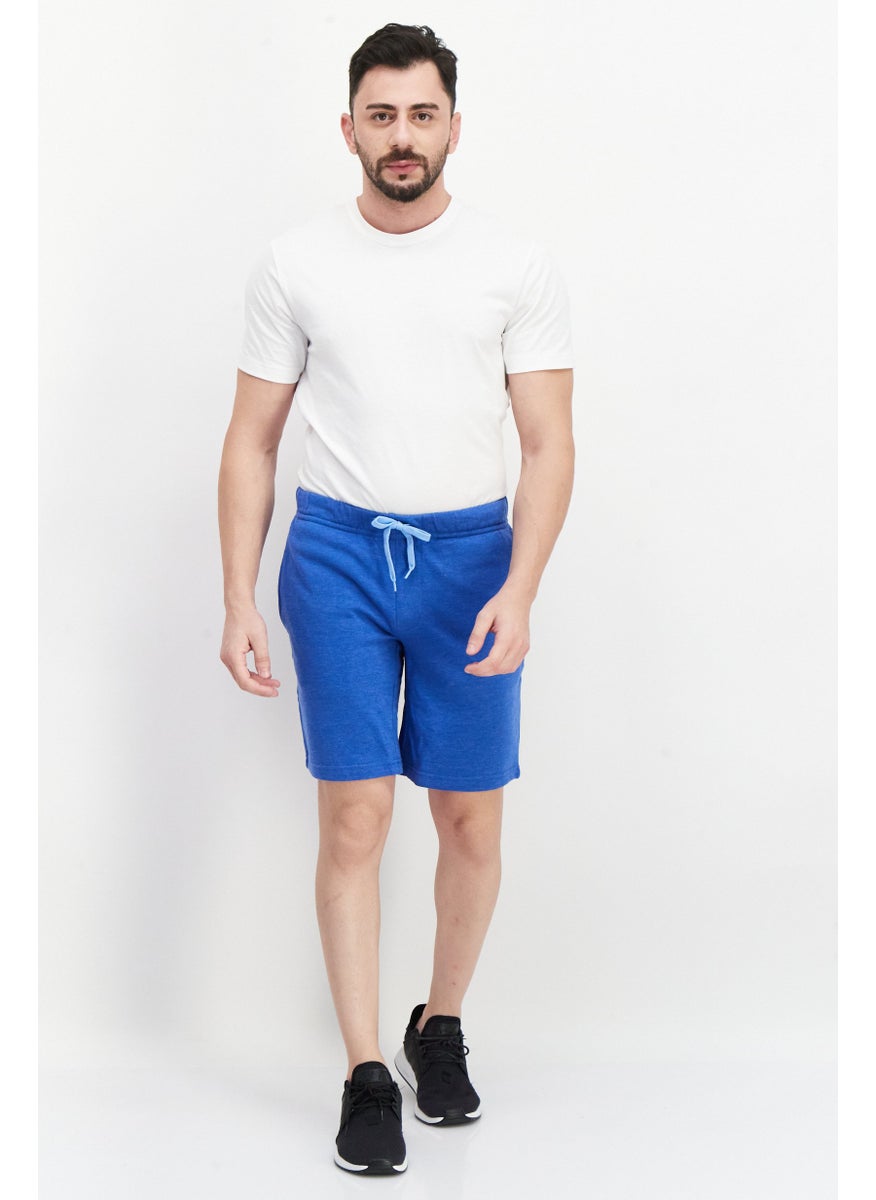 Men Fleece Drawstring Basic Short, Royal Blue - pzsku/Z029FDC9C3165F8A1F975Z/45/_/1735481383/98e802df-cada-4628-b610-bac2664957d4