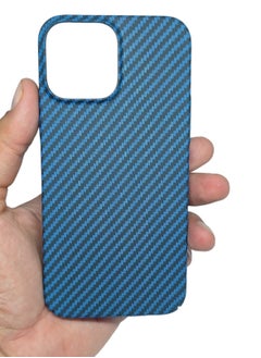 Blue Sky Case for iPhone 13 Pro Max Carbon Fiber Texture Ultra Light Ultra Thin Protective Shockproof Case Cover Compatible with iPhone 13 Pro Max  - Image 4