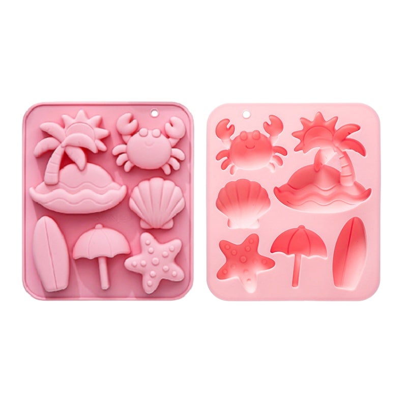 Silicone Chocolate Mold 17.8 x 15.1 x 2.4 cm Pink - Food-Grade Bpa-Free Baking Mold for Effortless Release Versatile DIY Crafts for Home Bakers - Image 1