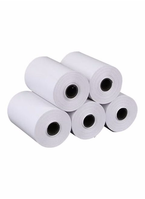 10-Piece Thermal Paper Roll White