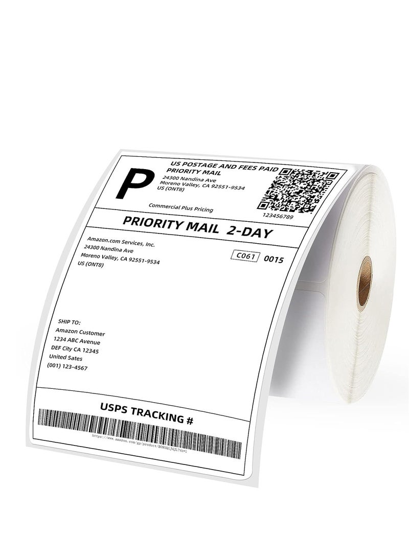 10-Piece Thermal Paper Roll White
