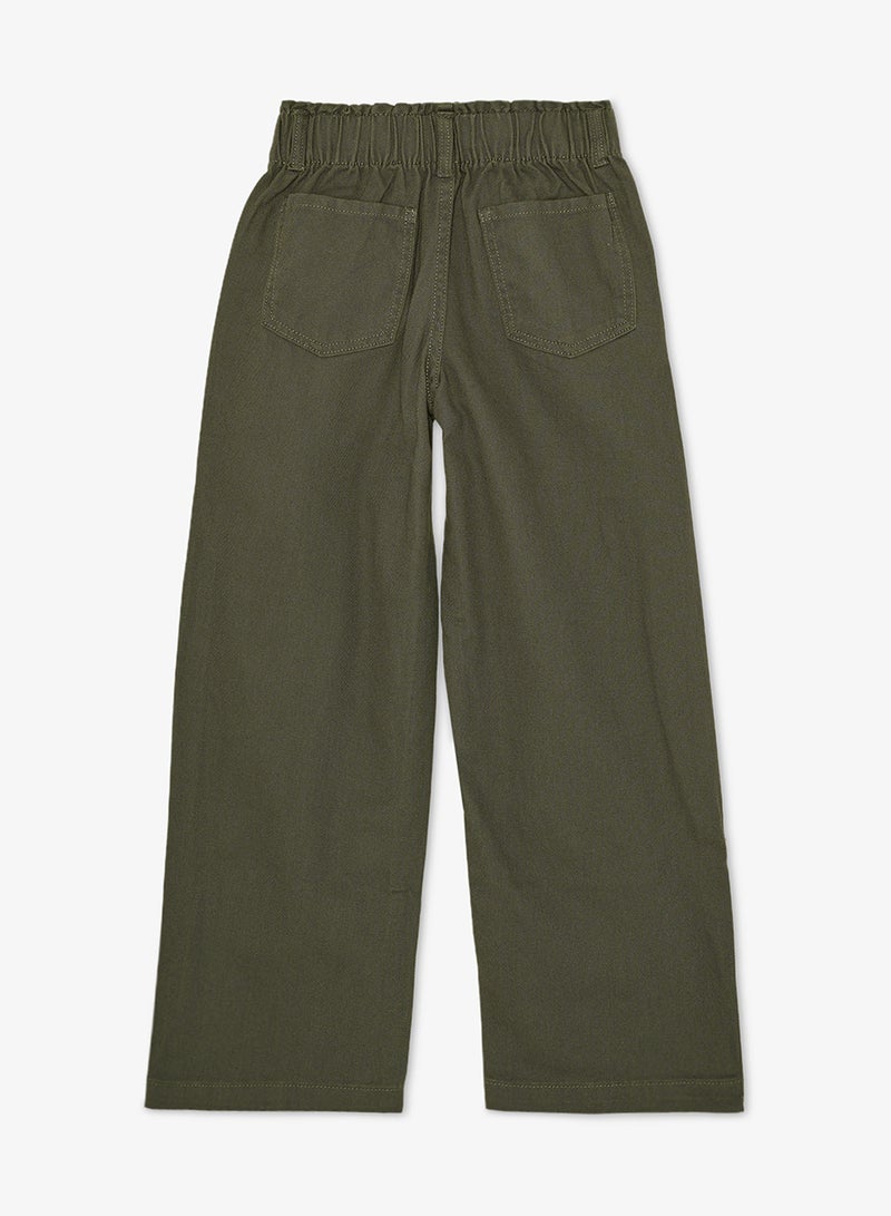 ريبلز مع نمشي بنطلون بناتي مستقيم الأرجل - Image 2