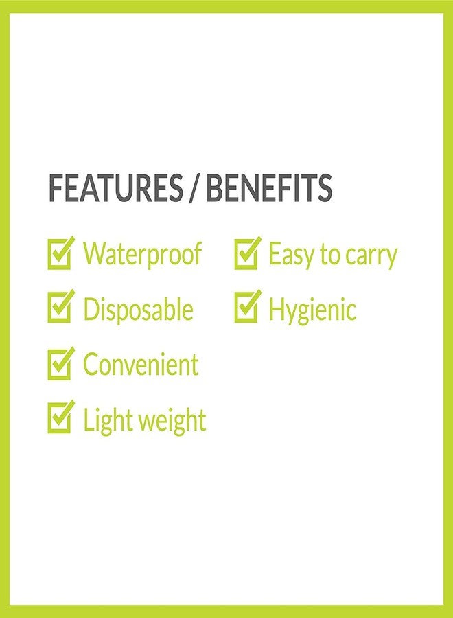 Freshwind Flushable and Disposable Paper Toilet Seat Covers to Avoid Direct Contact with Unhygienic public toilet Seats PACK OF (50) - Image 5
