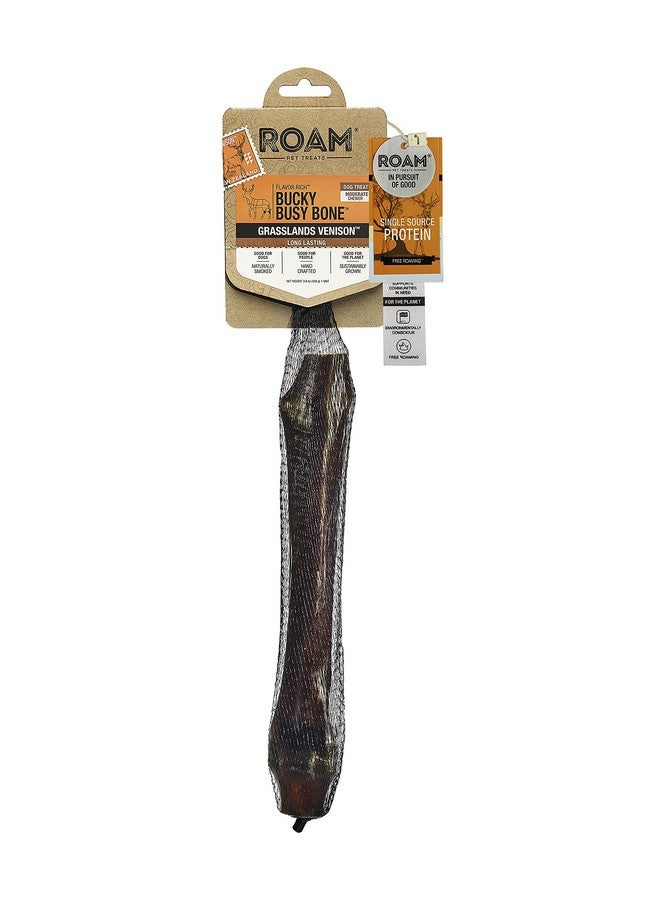 ROAM Venison Dog Bone Chew - Long Lasting Bone for Dogs, 11 oz - Image 1