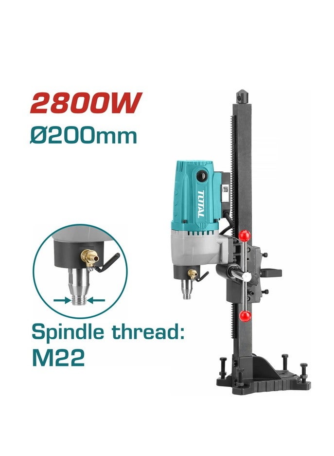 Total 8-inch 2800W Core Drill - TDDM28001
