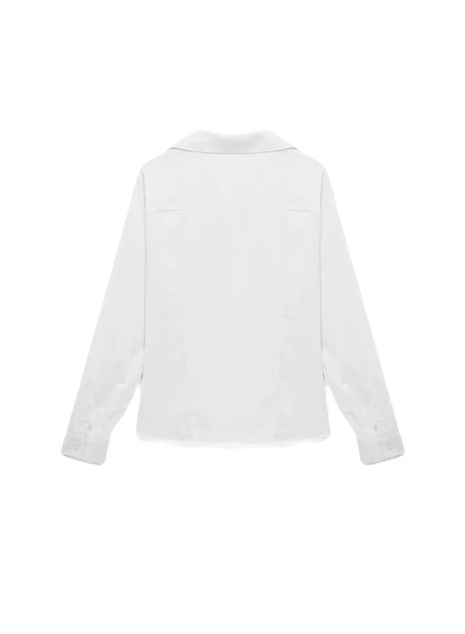 Koton  Classic Neck Shirt for Women | Best Price UAE