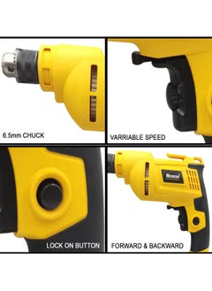 Roxon ROXON 400 Watt Electric Drill Machine 2600rpm 220-240V 50/60Hz  Premium Quality Drilling Machine 6.5mm Chuck Drill Machine RX350  - Image 4