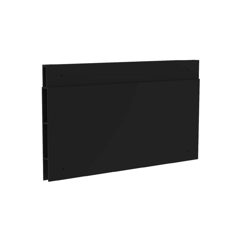 Hakuna Pets Patio Pet Door 39 Height Extension Fits Screen Insert Panel for Small Doors Black