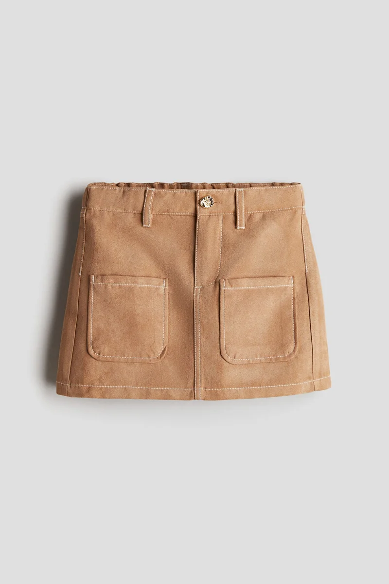 اتش اند ام Patch-Pocket Skirt