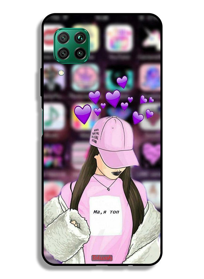 Tolwak Huawei nova 7i Protective Case Cover Anti Social Club  - Image 2