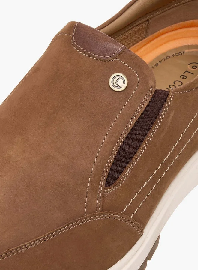 Le Confort Men's Solid Slip-On Loafers