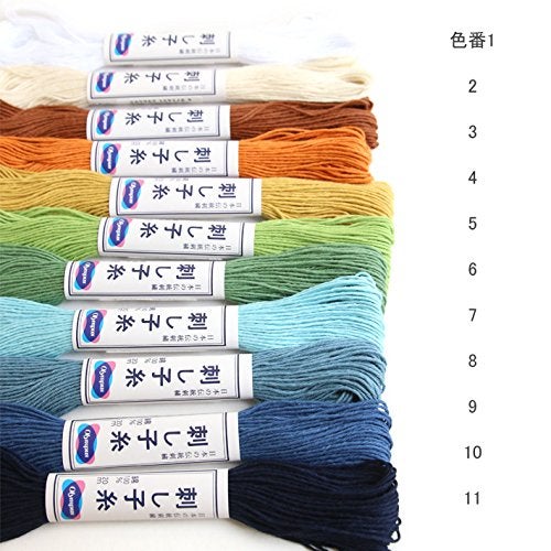 Olympus Shibori Dragon Olympus Sashiko cotton thread, White - Image 2