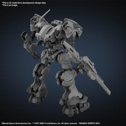 BANDAI SPIRITS بانداي هوبي - آرمورد كور VI نيران روبكون - #04 راD CC-2000 أوربيتر 30 مم 1/144 طقم نموذج - Image 3