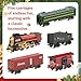 TALGIC Train Set Remote Control Train Toys for Boys with Steam Lights and Sound Fancy Tracks Christmas Train Sets for Around The Tree Model Trains for 3 4 5 6 7 8 KidsToddlers - Image 4