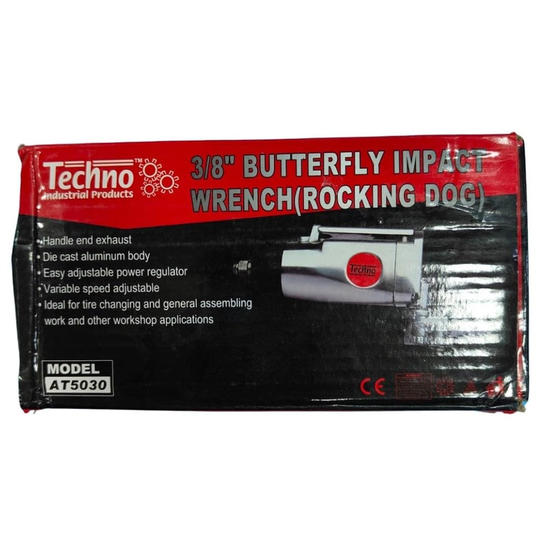 38 Butterfly Impact Wrench with 240 Nm Torque expertly designed for use in tight and confined spaces - Image 5