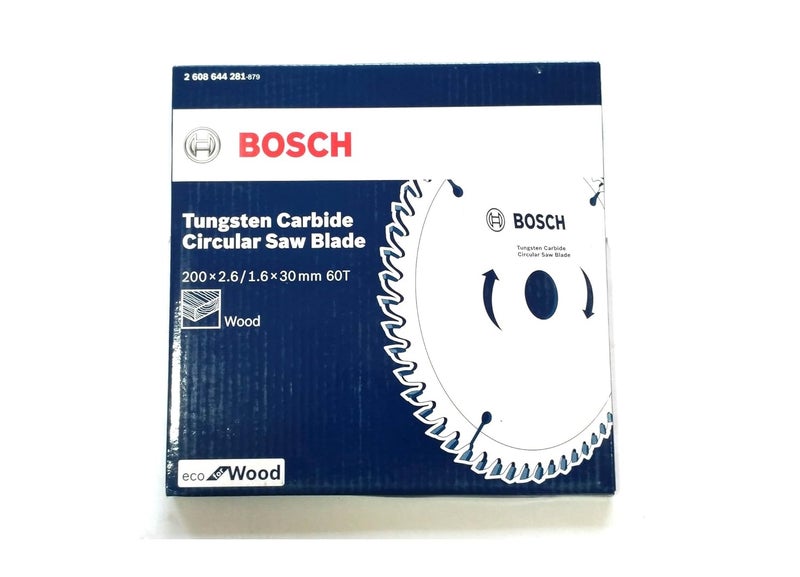 BOSCH شفرة منشار دائري احترافية للخشب 8'' / 200 مم قطر، 30 مم ثقب، 40 سن، عبوة من 1 - Image 1