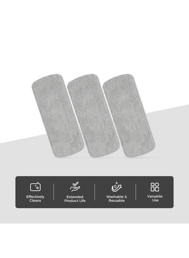 loukin 6-Pack Replaceable Felt Pads, Magnetic Whiteboard Eraser Felt Pads, Designed Replaceable Dry Erase Board Eraser, Intended for Classroom, Home and Office Use - Image 2