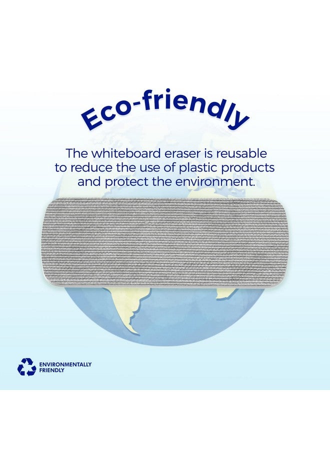 loukin 6-Pack Replaceable Felt Pads, Magnetic Whiteboard Eraser Felt Pads, Designed Replaceable Dry Erase Board Eraser, Intended for Classroom, Home and Office Use - Image 4