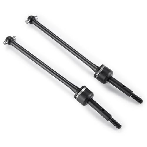 JGGZONE Spring Steel Front Rear Drive Shaft CVD Driveshaft Compatible with 1/10 Traxxas Slash Rustler Stampede Hoss VXL 4X4 2WD RC Car - Image 5