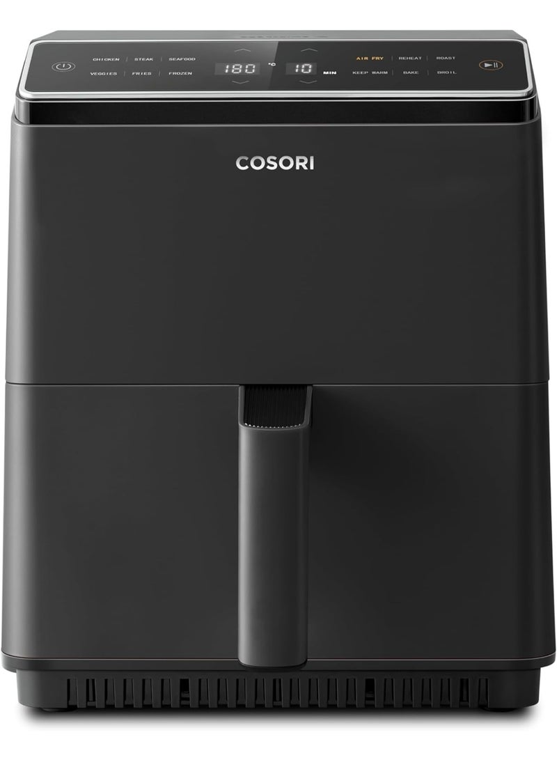COSORI Air Fryer 6.4L APP Controllable Oven Dual Blaze 1700W, Double Heating Elements, Cookbook, No Shaking & No Preheating, 12 Functions, Roast, Bake, Reheat, Dishwasher Safe - Image 1