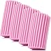 MR. SCRUB 4 Pack Damp Dusting Sponge Duster Pink Dust Cleaning Sponge Reusable Household Cleaning Sponge Tool for Blinds floorboards Fan Blades Vents Glass Railings Mirrors - Image 1