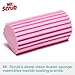 MR. SCRUB 4 Pack Damp Dusting Sponge Duster Pink Dust Cleaning Sponge Reusable Household Cleaning Sponge Tool for Blinds floorboards Fan Blades Vents Glass Railings Mirrors - Image 4