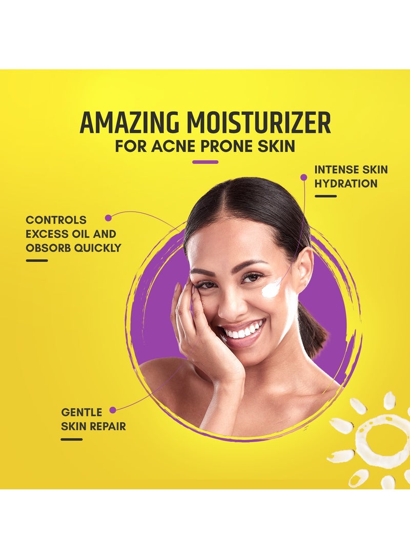 Brinton AcMist Face Moisturizing Cream Gel for Acne Prone & Oily Skin | Enriched with Vitamin E, Aloe Vera & Squalane | Non Comedogenic | Quick Absorbing Formulation | Allergen Free Fragrance - Image 4