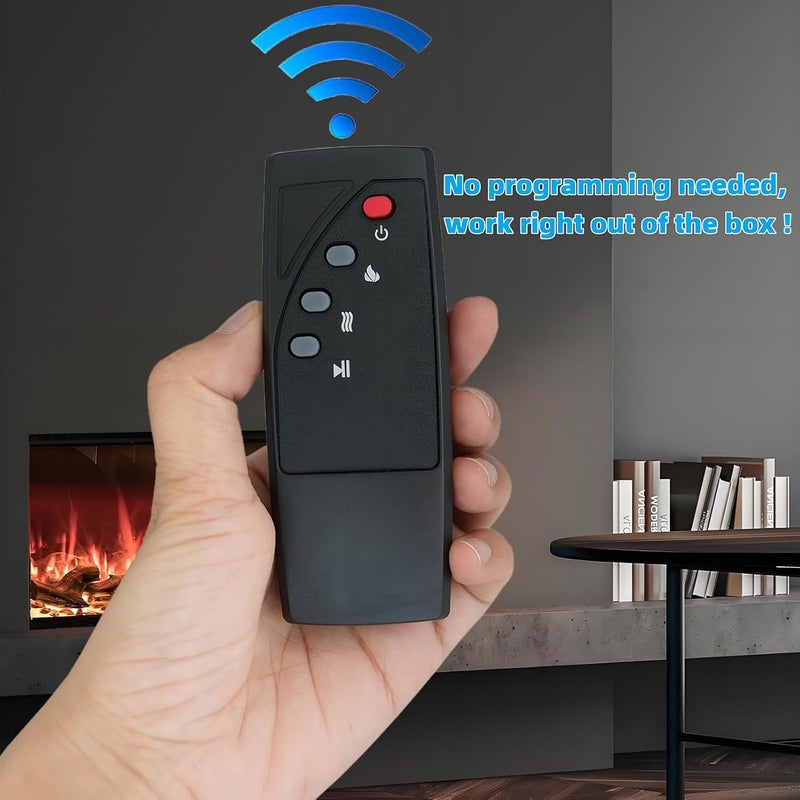 Replacement Remote Control Compatible for Twin Star ChimneyFree ClassicFlame Dura Flame Fireplace Stove Heater DFI020ARU DFI020ARU-A004 DFI030ARU DFI030ARU-05 DFI030ARU-06 DFI030ARU-A004 - Image 2