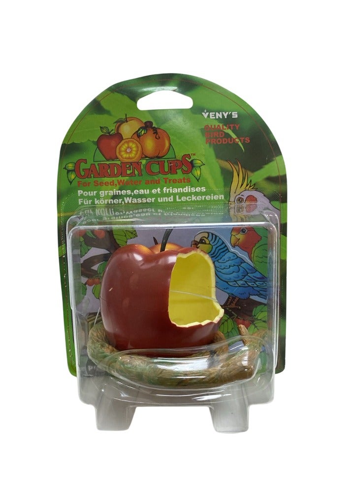 Garden Cups for Seed, Water & Treats for Birds