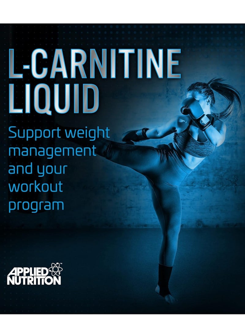 Applied Nutrition L‑Carnitine 3000 Liquid – Tangy Orange 480 ml | High‑Strength Fat Metabolizer, Vegan & Halal, with Green Tea + Vitamin C - Image 4