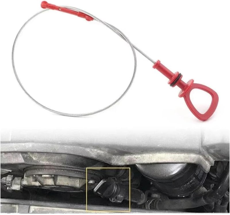 Car Engine Oil Level Dipstick for Benz CL203 03 04 W203 W204 A209 C209 W211 R171 1.8L Car Oil Dipstick Transmission Engine Gearbox Fluid - Image 2